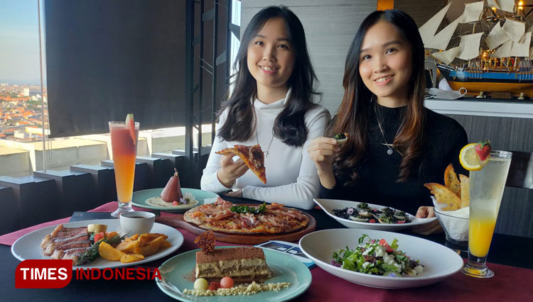 La Regina mengusung aneka menu Italia dalam acara A Sky High Gourmet Pop Up Event di Harris Hotel Gubeng Surabaya mulai 26-28 Agustus 2022. (Foto: Lely/TIMES Indonesia) 
