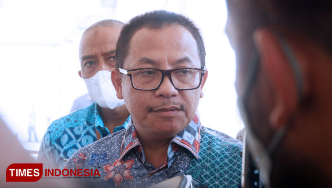 Wali Kota Malang, Sutiaji saat ditemui awak media, Jumat (26/8/2022). (Foto: Rizky Kurniawan Pratama/TIMES Indonesia)