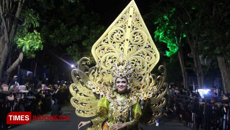 Perhelatan Perdana Kediri Nite Carnival Setelah Dua Tahun