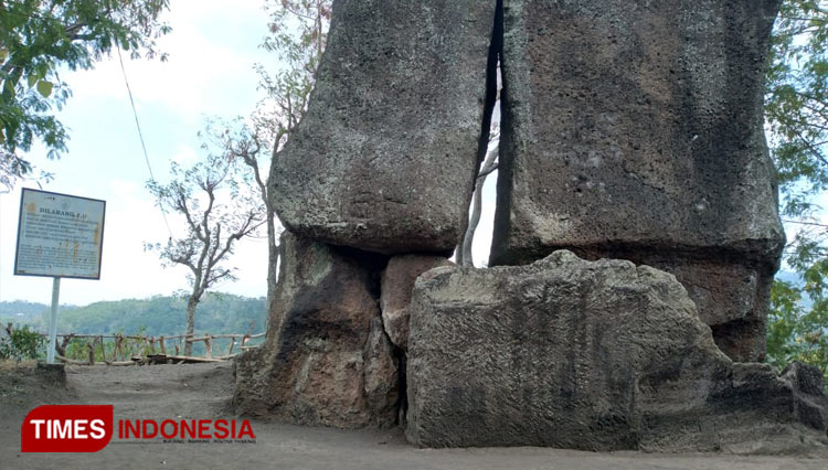 Batu Lawang Desa Banyuputih Bondowoso Bisa Jadi Destinasi Wisata Baru