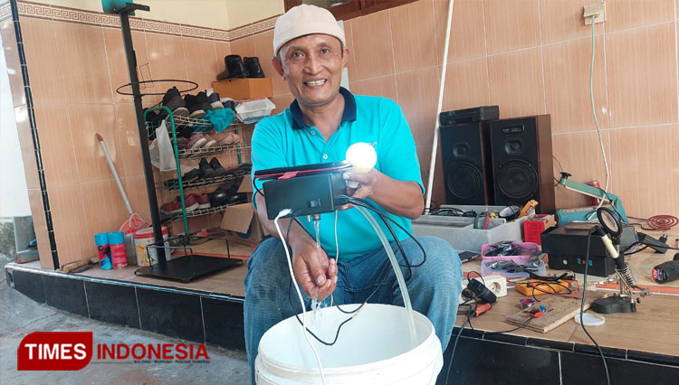 Kreatif! Warga Probolinggo Ciptakan Alat Cuci Portabel Otomatis Serbaguna