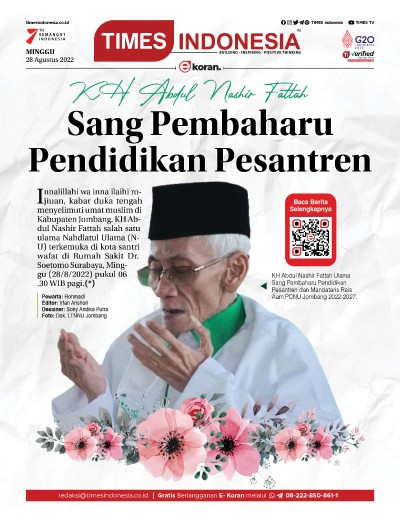 Edisi Minggu, 28 Agustus 2022: E-Koran, Bacaan Positif Masyarakat 5.0
