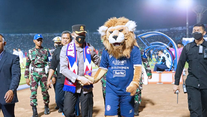 Sukses Amankan Laga Arema FC VS Persija, Kapolres Malang: Nuwus Aremania - Jakmania
