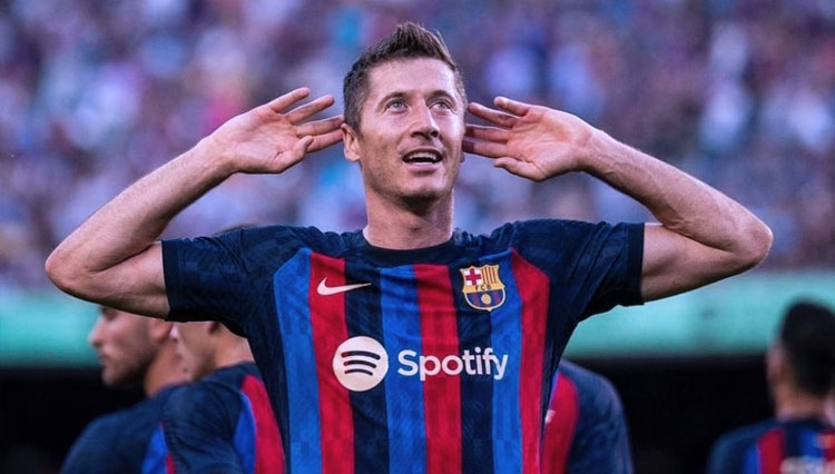 Di Barcelona, Robert Lewandowski Buktikan Bukan Striker Kaleng-kaleng
