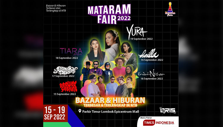Mataram Fair 2022 Jadi Rangkaian Acara HUT ke-29 Kota Mataram 
