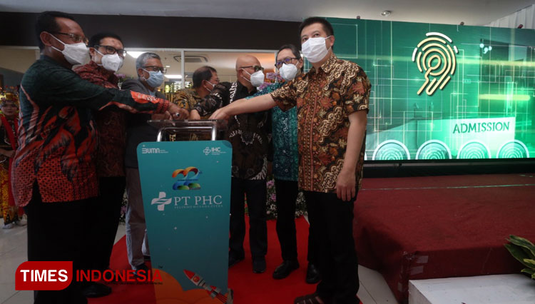 Peresmian ASHA IVF RS PHC Surabaya, Kamis (1/9/2022).(Foto : Lely Yuana/TIMES Indonesia)