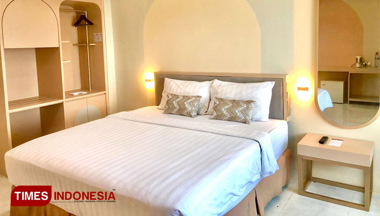 Wajah baru room di Hotel Gunawangsa Manyar Surabaya, Jumat (2/9/2022).(Foto : Lely/TIMES Indonesia) 