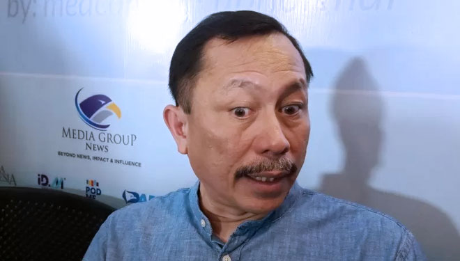 Ketua Komnas HAM, Ahmad Taufan Damanik saat menyampaikan keterangan pers. (foto: Dokumen/Antara)