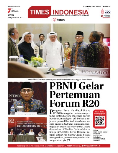 Edisi Senin, 5 September 2022: E-Koran, Bacaan Positif Masyarakat 5.0
