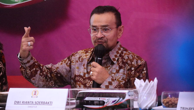 Managing Director PT Lorena Transport Tbk Dwi Rianta Soerbakti. (Foto: LRNA for TIMES Indonesia)