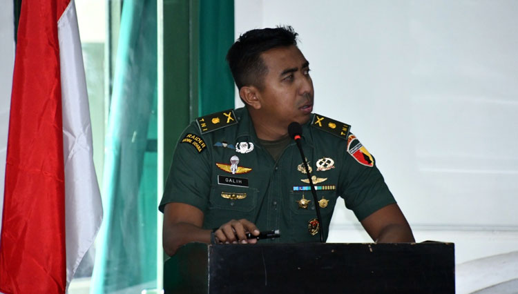 Pasi Ops jajaran Korem 083/Bdj Terima Paparan Verifikasi Data dan Statistik