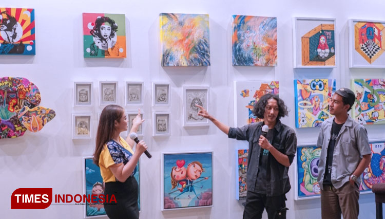 Artspace Artotel TS Suites Pamerkan Karya Unik 13 Seniman Muda Jatim 