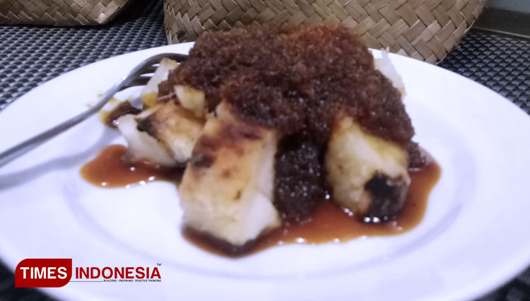 Colenak Murdi Putra, menjadi salah satu kuliner legend di Kota Bandung. (Foto: Jarot/TIMES Indonesia)