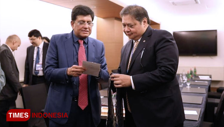 Bertemu Menteri  India, Menko Perekonomian RI Perkuat Kerja Sama dan IPEF