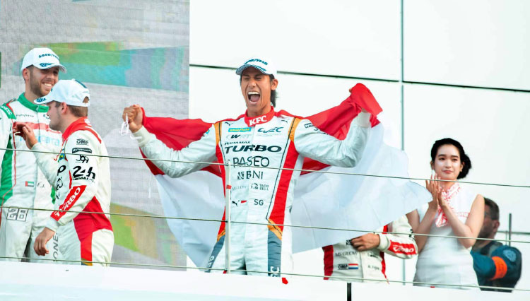 Ketua IMI Puji Keberhasilan Sean Gelael Sabet Juara Ketahanan 6 Hours of Fuji 2022
