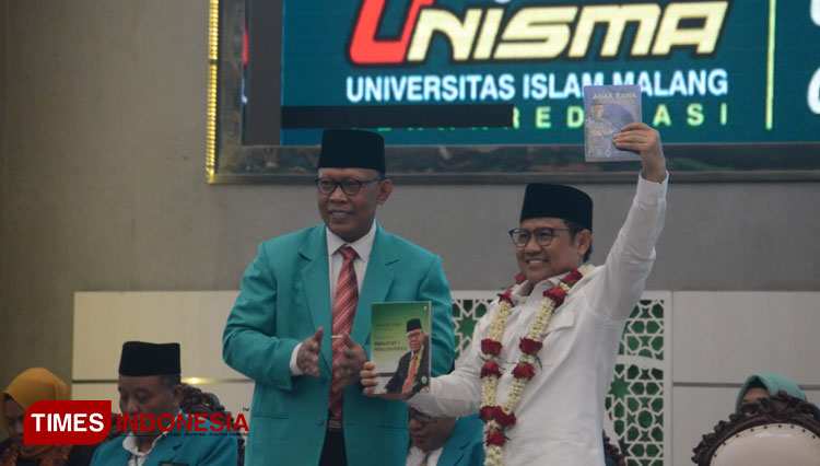 Wakil Ketua DPR RI Muhaimin Iskandar Bekali Mahasiswa Baru Unisma