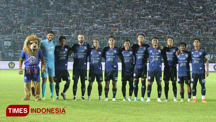 skuad Arema FC (Foto: Dokumen TIMES Indonesia)