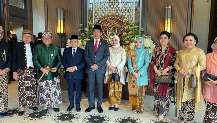 Presiden RI Jokowi dan Wapres Jadi Saksi Nikah Putri Mensesneg