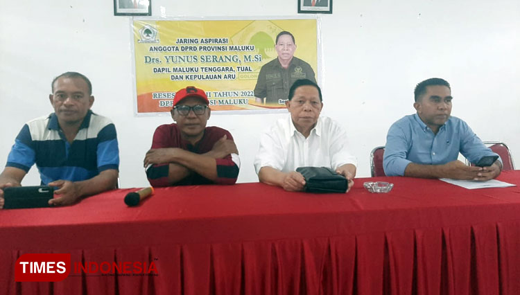 Kegiatan reses Anggota DPRD Maluku Dapil 6, Senin 19 September 2022. (Foto: Ade/TIMES Indonesia)