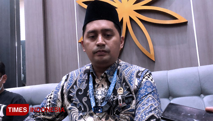 Kepala Bidang Polhukam DPD PKS Kota Malang, Ahmad Fuad saat ditemui awak media. (FOTO: Rizky Kurniawan Pratama/TIMES Indonesia)