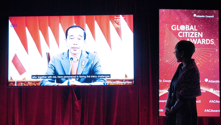 Terima Global Citizen Award, Presiden Jokowi: Ini untuk Rakyat Indonesia