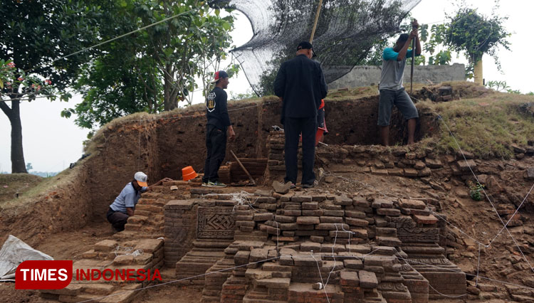 Eskavasi Situs Watesumpak Mojokerto, Ditemukan Seni Bangunan Diduga Pemukiman