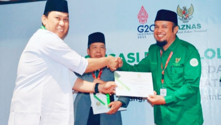 Baznas Musi Rawas Sabet Dua Penghargaan Tingkat Provinsi