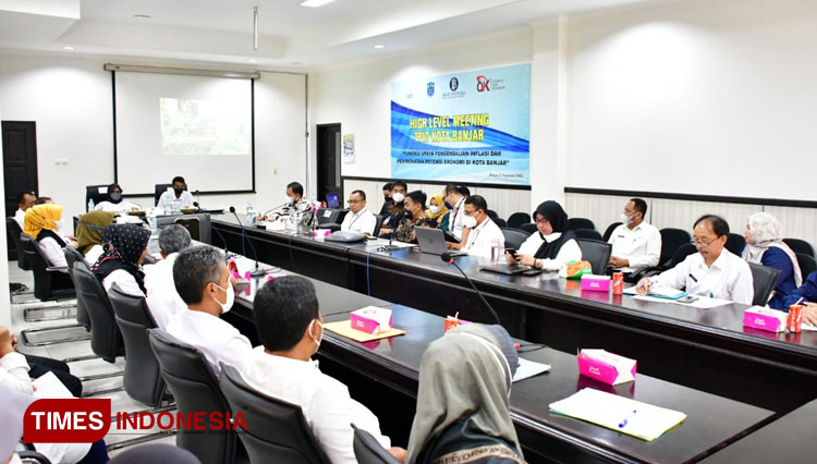 Siasati Inflasi Pasca Kenaikan BBM, TPID Kota Banjar Gelar HLM