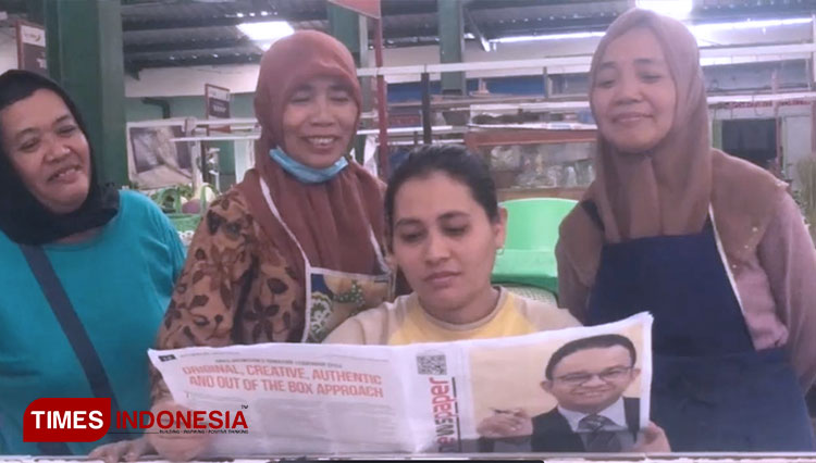 Tabloid Anies Baswedan Ternyata Juga Disebar di Pasar Kota Malang