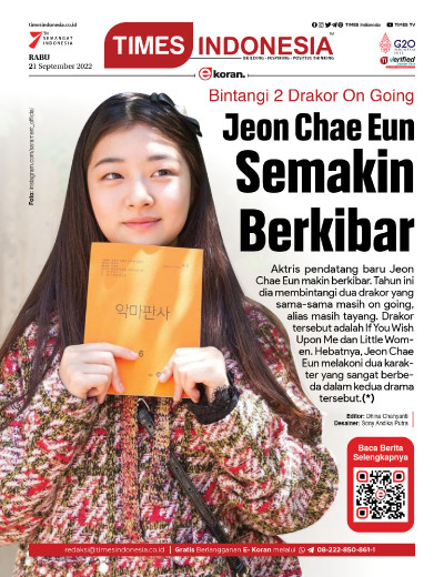 Edisi Rabu, 21 September 2022: E-Koran, Bacaan Positif Masyarakat 5.0	