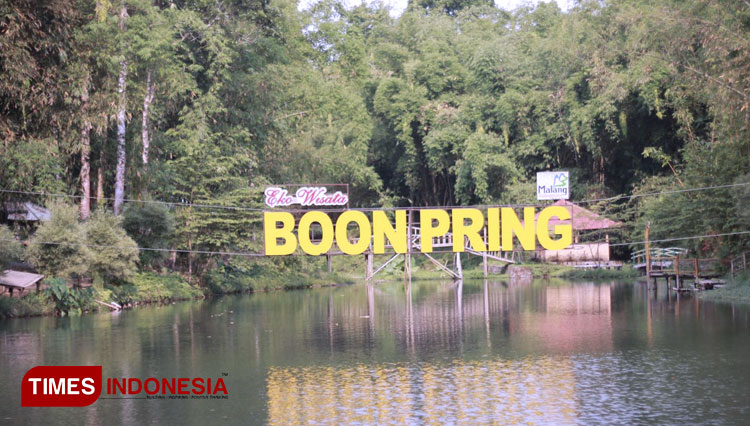 Ekowisata Boonpring, salah satu Ekowisata di Kabupaten Malang yang menyajikan ratusan Arboretum Bambu. (Foto: Binar Gumilang/TIMES Indonesia)