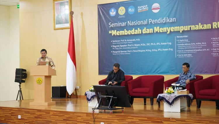 Prof. Komarudin: UNJ Bentuk Tim Penelaah Untuk Membedah dan Menyempurnakan RUU Sisdiknas