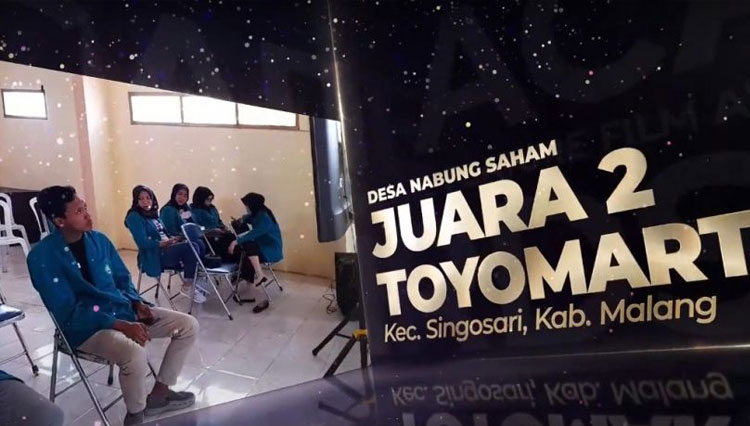 KSM 52 Unisma Malang Desa Toyomarto Juara 2 dalam Desa Nabung Saham 2022