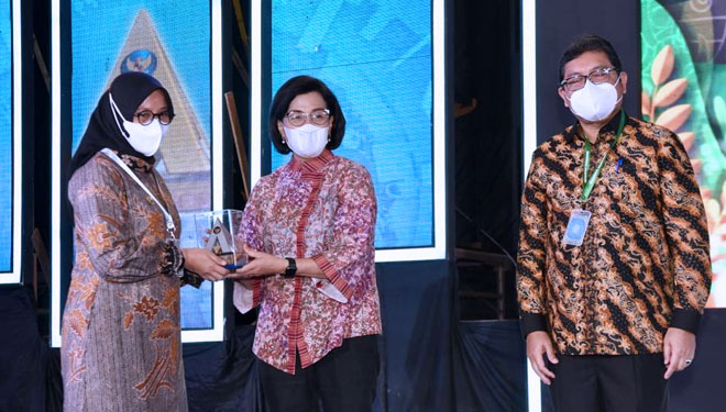 Prestasi 10 Kali WTP, Banyuwangi Raih Penghargaan dari Menteri Keuangan RI
