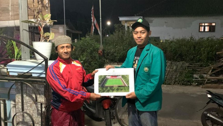 Mahasiswa KSM Tematik Unisma Malang Presentasikan Hasil Desain Pembangunanan Lapangan Olahraga