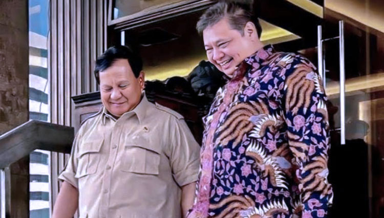 Airlangga Bertemu Prabowo, Peluang Koalisi KIB Masih Terbuka