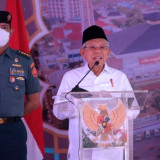 Menteri PUPR RI Dampingi Wakil Presiden RI Resmikan Masjid Raya Baiturrahman Semarang