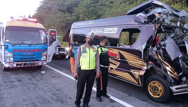 Kecelakaan Tol Bawen-Ungaran, 5 Orang Meninggal Dunia