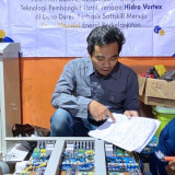 Menuju Desa Mandiri Energi, Dosen dan Mahasiswa Unuja Probolinggo Kembangkan Teknologi PLTHV
