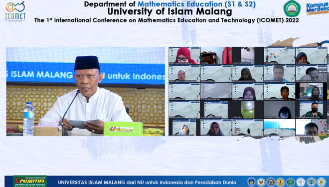 Lewat ICOMET 2022, Unisma Bahas Teknologi Pendidikan Matematika Kekinian