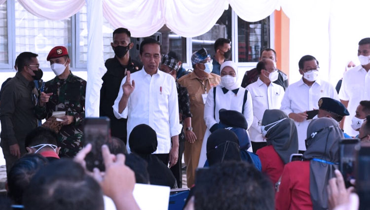 Presiden RI Jokowi: Penerima BLT BBM Capai 95 Persen