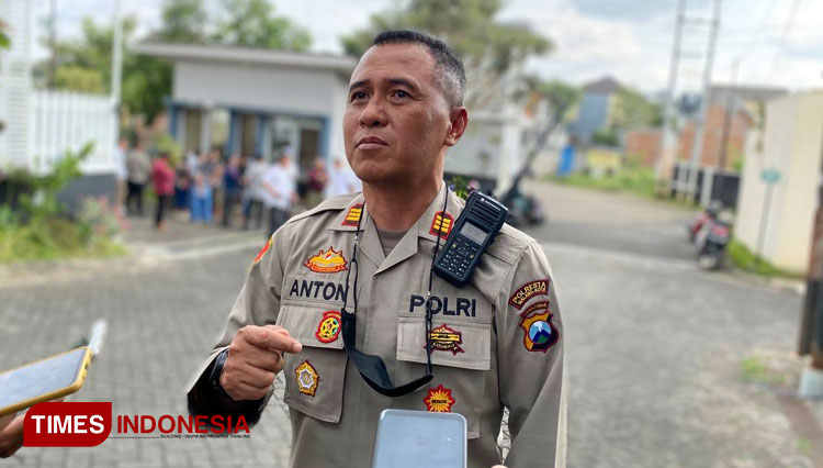Kapolsek Lowokwaru, AKP Anton Widodo saat ditemui awak media. (Foto: Rizky Kurniawan Pratama/TIMES Indonesia)