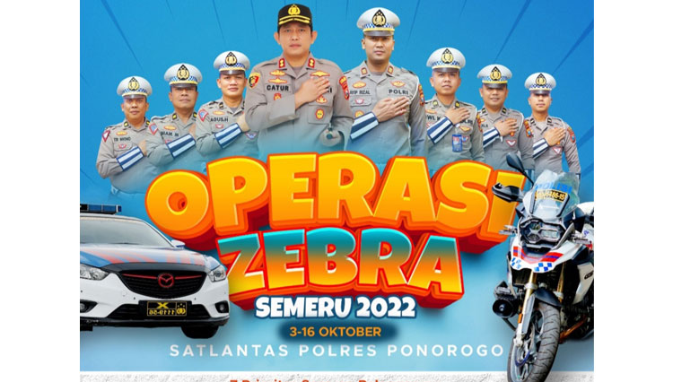 Operasi Zebra Semeru 2022.