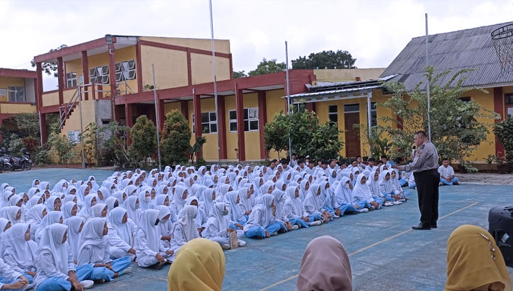 Cegah Perundungan, Polres Banjar Terapkan Pendidikan Karakter di SMK Bhakti Kencana
