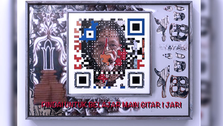 QR Art Batik, Upaya Mr D One Finger Lestarikan Budaya Bangsa