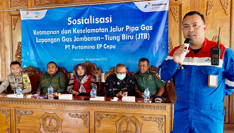 Persiapan Menuju Fase Operasi, PEPC Sosialisasikan Keamanan Jalur Pipa JTB