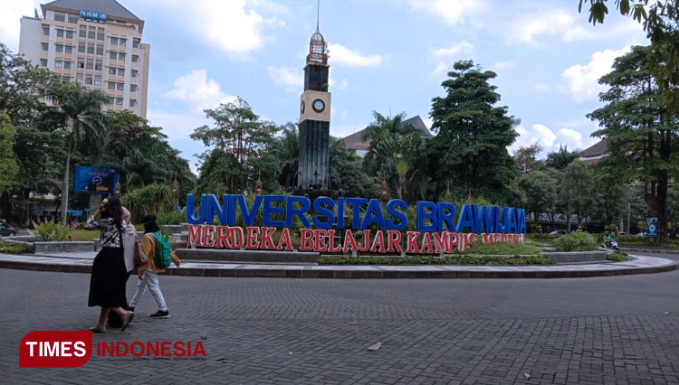 Suasana area Universitas Brawijaya (UB) Malang. (Foto: Dok. TIMES Indonesia)