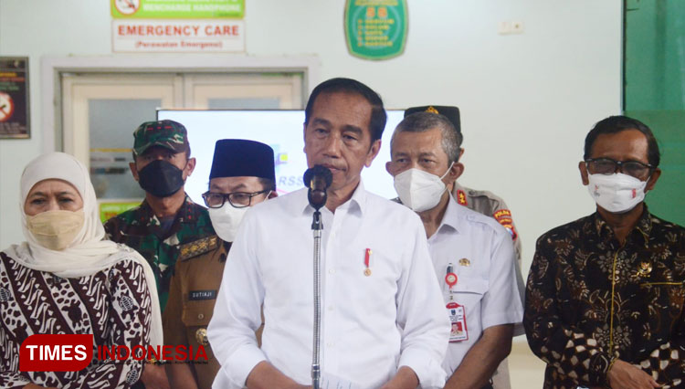 TGIPF Tragedi Kanjuruhan Malang, Presiden RI Jokowi: Kita Ingin Usut Tuntas