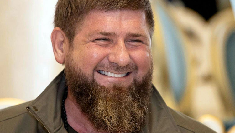 Pemimpin Chechnya Ramzan Kadyrov. (FOTO: The Moscow Times)