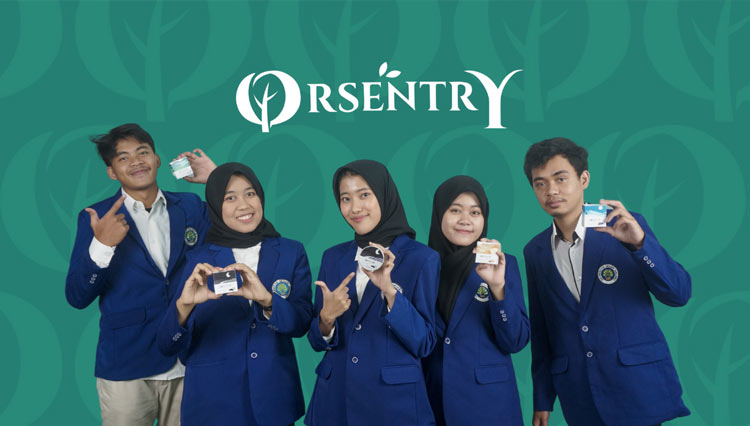 Lima mahasiswa UM ciptakan sabun dari merang padi bernama ORSENTRY (Foto: Orsentry)